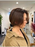 大人丸みショート