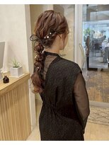 シロ(SiLO) ふわふわ編みおろしアレンジ♪