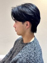 クレビアテン(CreBiA ten_) センターパート ニュアンスパーマ フェザーパーマ