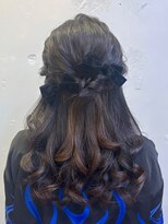 エフェ(effet)&nbsp;華やかハーフアップ