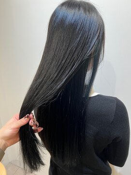 アメリ(ameri) 【ameri miyuki】深みブルー×グレーベースのインナーカラー