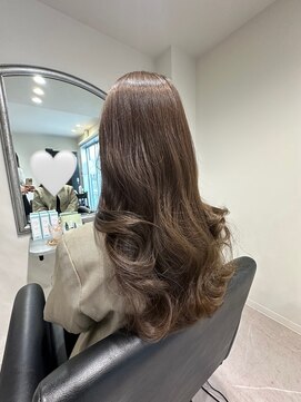 ガーベラ(gerbera) ブリーチなしヘーゼルベージュ♪