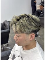 ザ クロー(THE CROW) フェザーショートハイライトカラーニュアンスカラーケアブリーチ