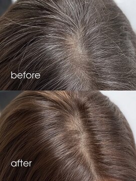 ワンマイル 本川越(one mile) 30代40代50代◎白髪染めリタッチカラーミディアムヘア川越