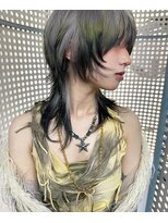 アリー 原宿(ALLY)&nbsp;ハッシュカットシャギーウルフレイヤーカットエクステレイヤー