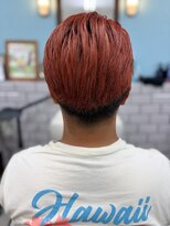 サムズヘア(Sam's hair)&nbsp;メンズカットツーブロックブリーチオンカラー