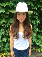 [people] SUMMER（short bang×hat）LONGSTYLE