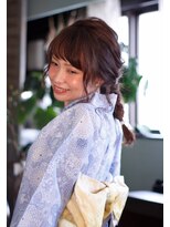ヘアーサロン リノ(Hair Salon Lino)&nbsp;愛され浴衣アレンジフィッシュボーン