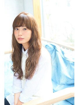 ベイルーム(BAYROOM by HONEY omotesando) 【BAYROOM横浜】大きめ波うちウエーブ×ソフトシースルーバング