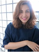 アンニュイカールが可愛い！ルーズセミディ［銀座］