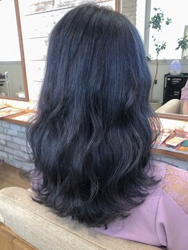 ロビー(LOBBY) 『LOBBY』杉山  デニムカラー☆ネイビーブルー