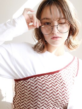 ビートヘアー 彦根イオンタウン店(BEET HAIR) ゆるふわレイヤーミディ【BEET 彦根イオンタウン店】