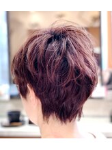 ヘアーワークス リム(Hair works RiM) ピンクモカショート