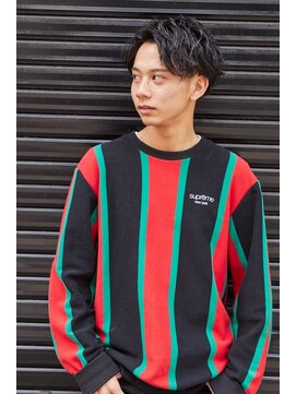 メンズサロンドットリアン(dot. lien) スパイラル/ニュアンスマッシュ/センターパート【町田/町田駅】