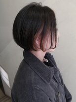 ピエドプールポッシュ(PiED DE POULE POCHE)&nbsp;ミニボブ × フェイスフレーミング