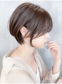 30代/40代/ショート/丸み/武蔵新城/川崎/小顔/シースルー/ボブ