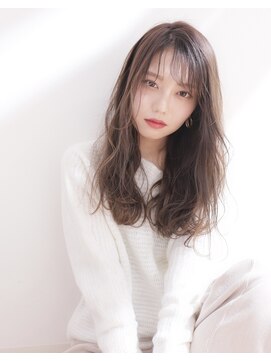 フィックスヘアー 梅田店(FIX-hair) 小顔薄めバング大人かわいい