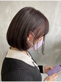 20代30代涼しげヘアこなれヘアチャコールグレーTiTi_福田りの
