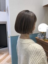 ロンド レグリーズ 立川(Lond leglise)&nbsp;ミニボブ/タッセルボブ/韓国レイヤー/顔周り/グレージュ