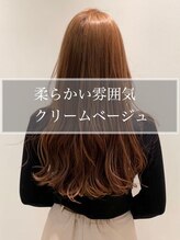 ロータス ヘアデザイン 船橋店(Lotus Hair Design) ☆　ロングレイヤー　ｘ　ゆる巻きクリームベージュ　☆