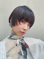 タヒエ(tahie)&nbsp;#ショートヘア　#マッシュ　#顔周りレイヤー