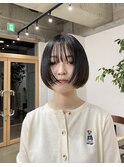 【uood】ショートボブ×顔まわりカット