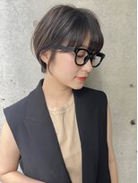 ロンド 銀座(Lond)&nbsp;☆【春日美月】暗めカラーでも重く見えないショートヘア