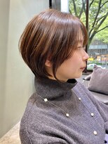 レーヴバイロンド 仙台(Reve by Lond)&nbsp;ふわっと可愛い大人美人ショートヘア　グレーベージュ　マッシュ