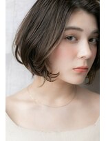 モッズヘア 越谷西口店(mod's hair) □セクションカラー暗髪大人ショートボブ303越谷20代30代40代