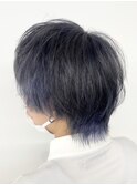 韓国マッシュ/ミニウルフ/20代30代40代50代/バイカラー
