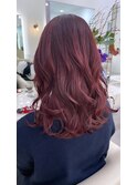 AO hair  ローズピンク