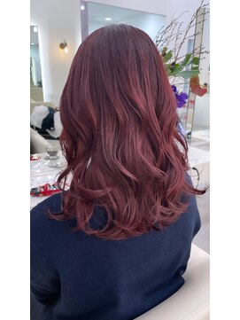 アオ 甲府本店(AO) AO hair  ローズピンク