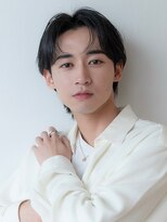 メゾンバイハバナ(maison by HAVANA)&nbsp;モテるメンズ波巻きツーブロック韓国風黒髪マッシュパーマウルフ