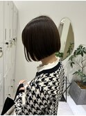 《福岡天神》切りっぱなしボブ　ミニボブ