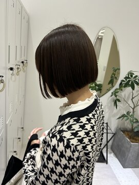 ジーナ 福岡天神(Zina) 《福岡天神》切りっぱなしボブ ミニボブ