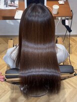 ロンドウル 熊本(Lond ulu) 韓国レイヤーカット/グレーベージュ/レイヤー/トリートメント