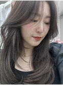 ワンホンヘア/韓国ヘア/ウルフ/前髪[レイヤーカット/渋谷