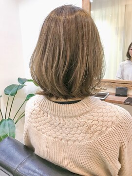 スケッチ(sketcH) 【レイヤーボブ×アッシュベージュ】20代30代40代