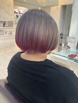 フェイバリットビューティシャルム(Favorite Beauty Charme)&nbsp;ボブ×ハイトーンカラー×デザインカラー×グラデーションカラー