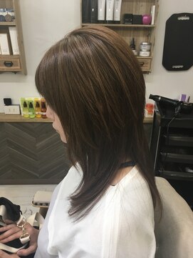 ヘアメイクゼロ 坂戸駅前店(hairmake zero) ロングウルフ