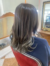 ヘア ヴァーゴ(Hair vago) グレーグラデーション
