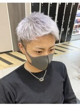 アッドバイケーツー 心斎橋(add by k-two Men's) ジェットモヒカン/ホワイトシルバー