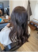ロング巻きスタイル