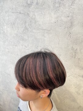 アフィナー 上大岡(Afinar) ♪【tomo 上大岡】 ハイライト ブラック×ピンク