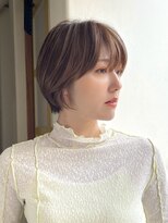 キートスバイガーランド (Kiitos by Garland)&nbsp;大人可愛い小顔マッシュショート/ベージュカラー/吉祥寺