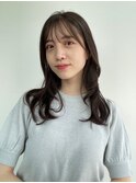 くびれロングヘア* セミロングヘア*前髪カット*顔周りレイヤー