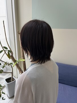 マテカ ヘアー(mateca hair) ミディアム×ウルフ