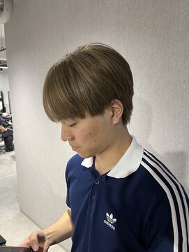 テクト バイアッシュ 吉祥寺店(Tect by Ash) ラウンドマッシュブリーチミルクティーグレージュ