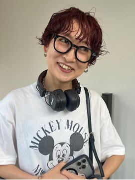 ナループロア ハチ(Nalu pu loa hachi) ショートパーマ/暖色カラー