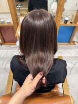 ジジ 宇都宮(Gigi)&nbsp;くびれヘア/フェイスレイヤー/アプリコットオレンジ/宇都宮/鶴田